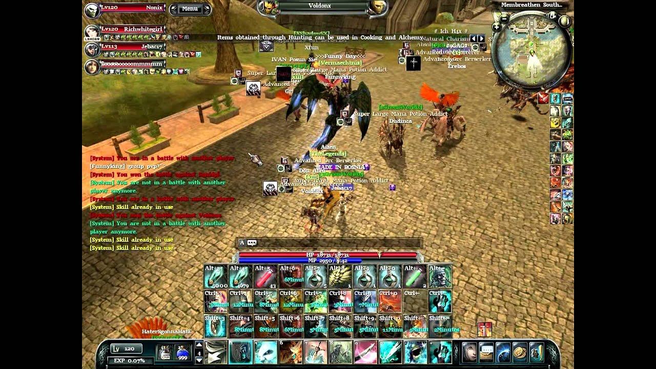 [Archlord] Random SG fight (by Ichigohollow)