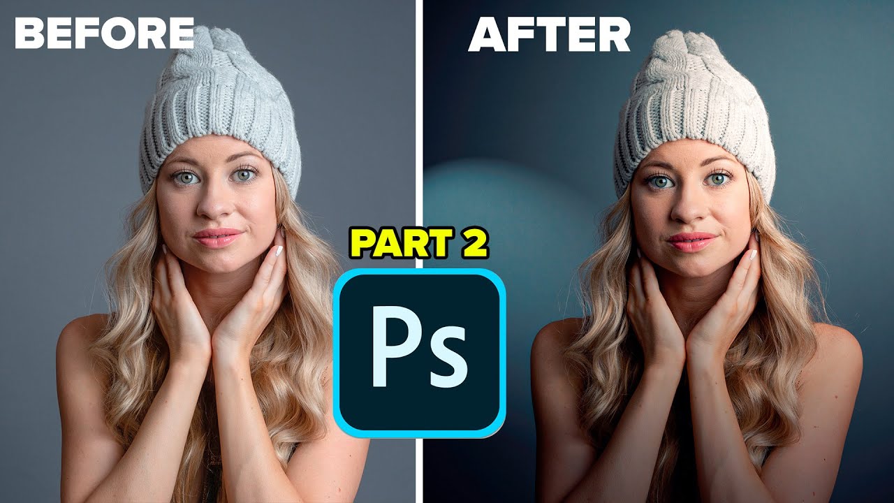 Lighting PORTRAIT Photos in Photoshop, its amazing