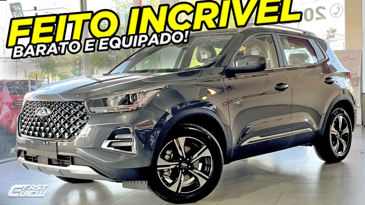 NOVO CAOA CHERY TIGGO 5X SPORT 2024 CONSEGUE ALIAR MUITOS EQUIPAMENTOS COM PREÇO BAIXO E MOTOR TURBO