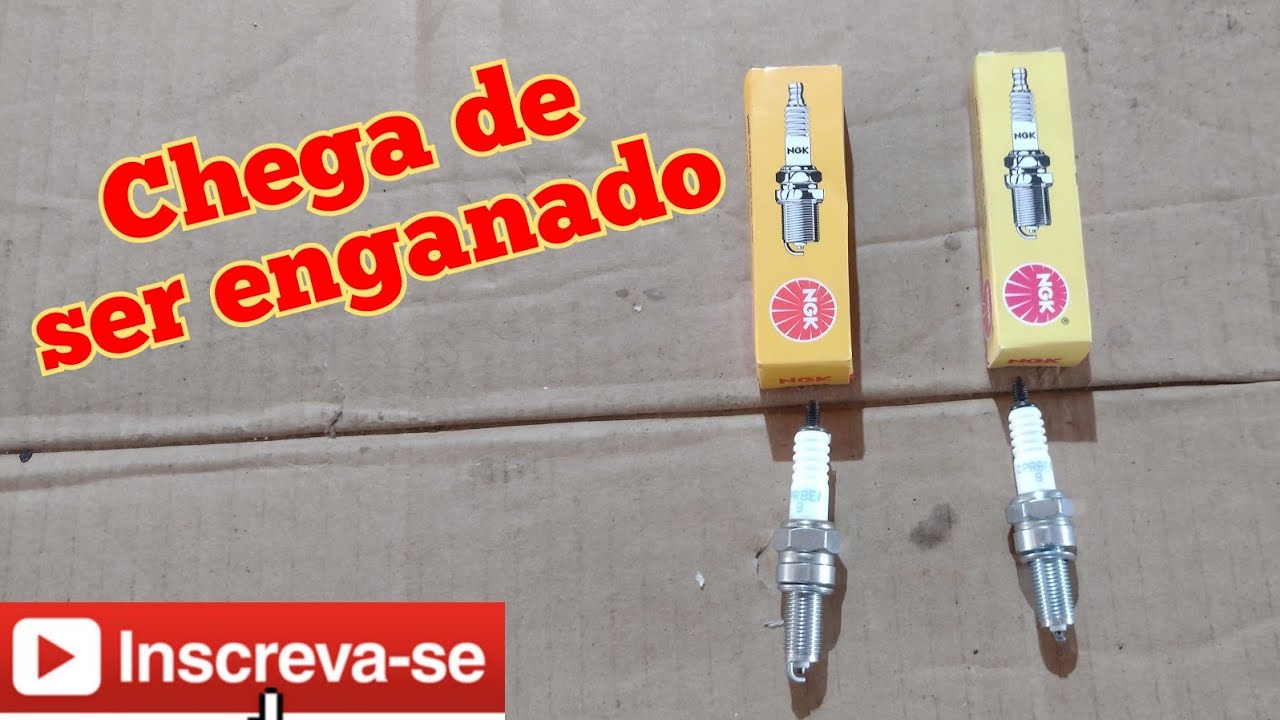 PRINCIPAIS DIFERENÇA ENTRE A VELA NGK ORIGINAL E A FALSIFICADA