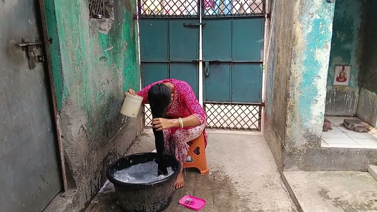 Long hair washing#YouTube long video#YouTube long hair wash😍😍😍😍❤️❤️