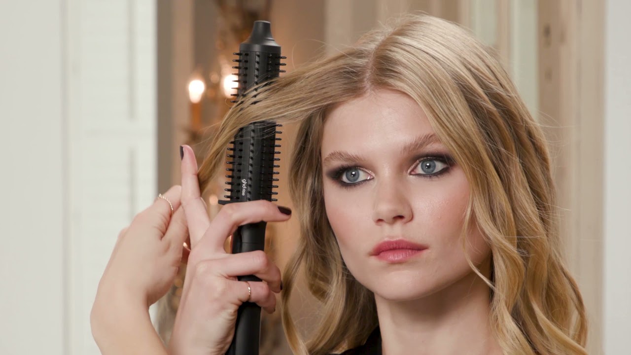 ghd rise hot brush - hair tutorial - Wellen mit der Hitzebürste