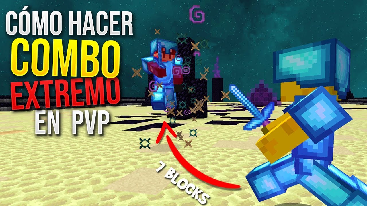 C&Oacute;MO HACER los MEJORES COMBOS en MINECRAFT PvP!! - Tips para PvP.