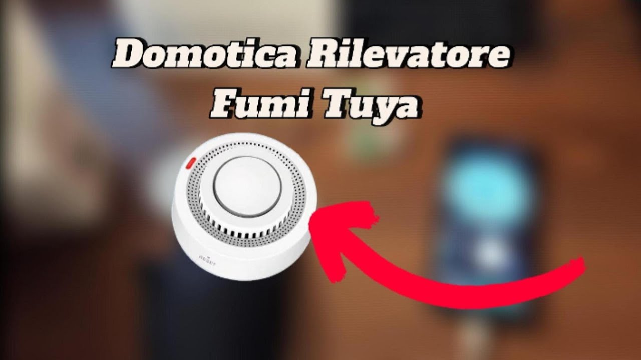 Domotiko - rilevatore di fumi (IOT) abbinamento in APP Tuya - Smart Life  - Istruzioni