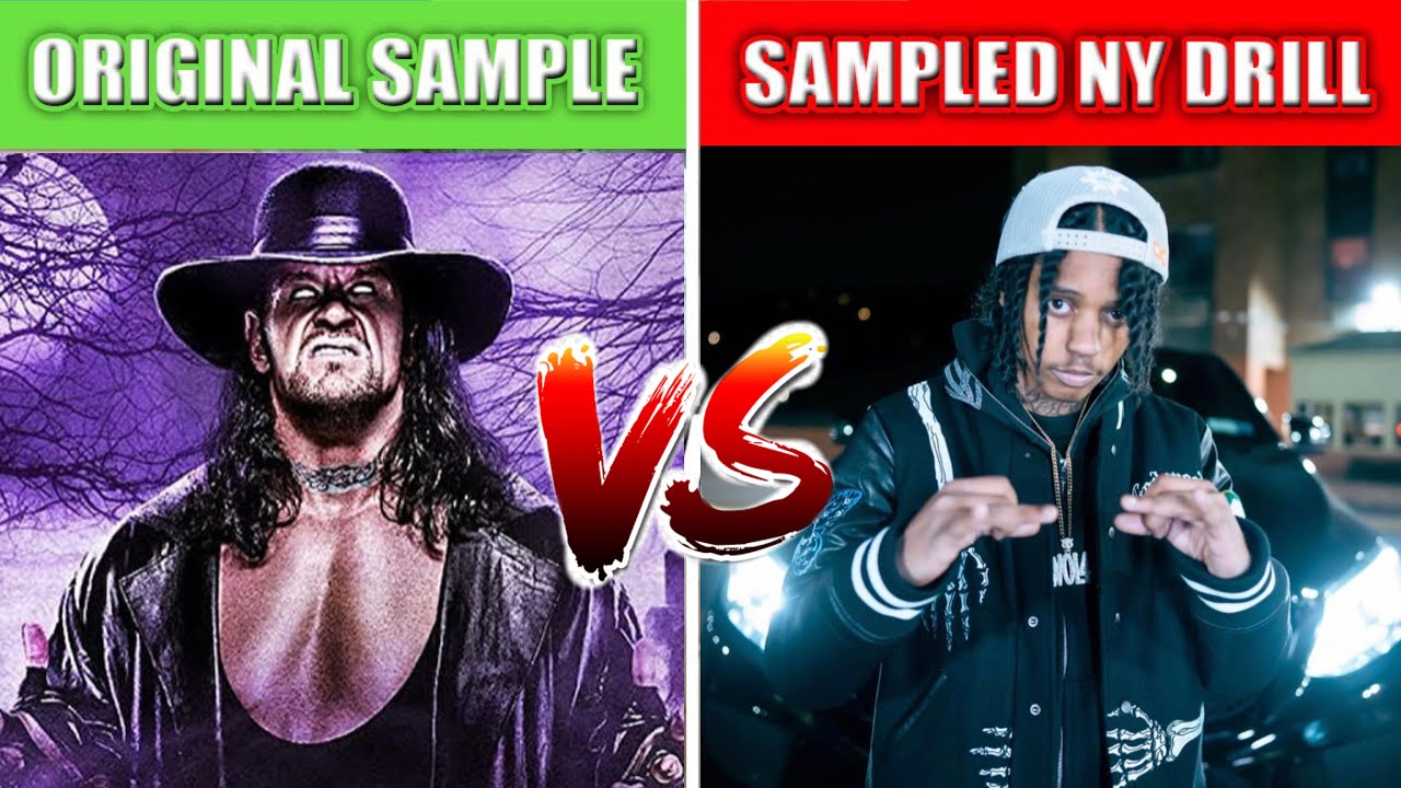 ORIGINAL SAMPLE VS SAMPLED NY DRILL SONGS