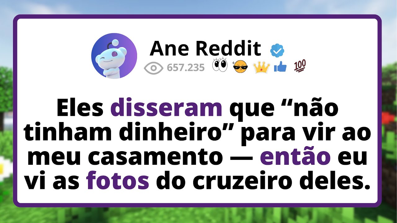 Eles DISSERAM que “não tinham dinheiro” para vir ao meu CASAMENTO — então eu vi as...