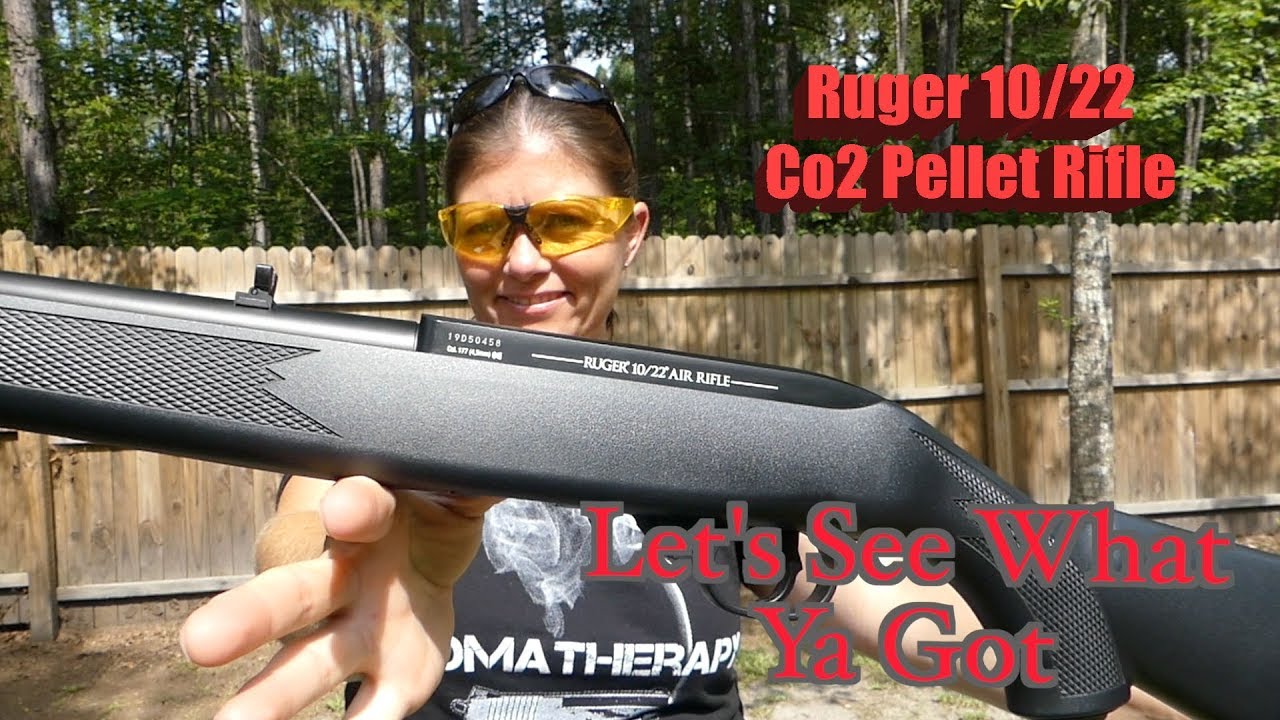 Lets See What You Got Ruger 10/22 .177 Co2 Pellet Rifle