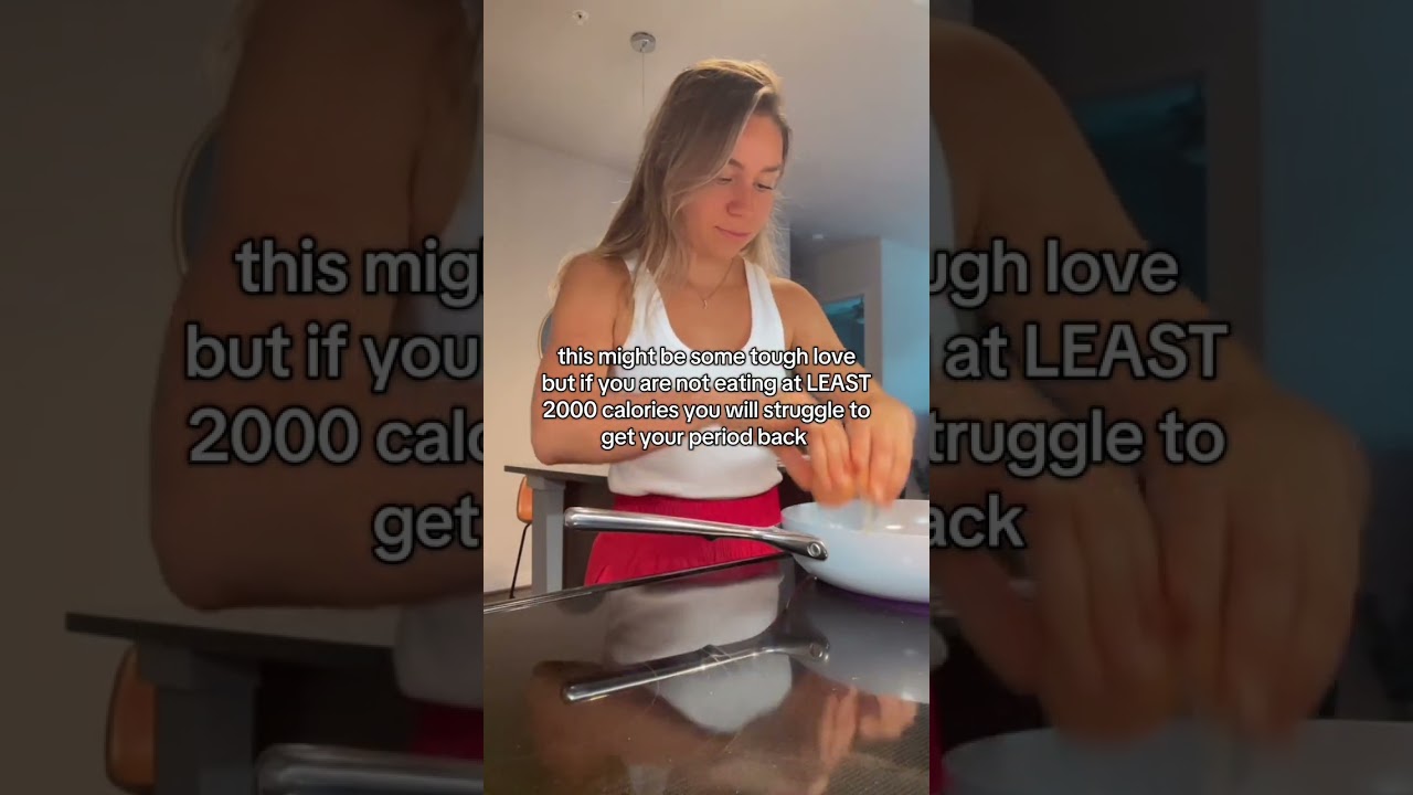 Is 2000 Calories Enough for Period Recovery? (See Caption!)