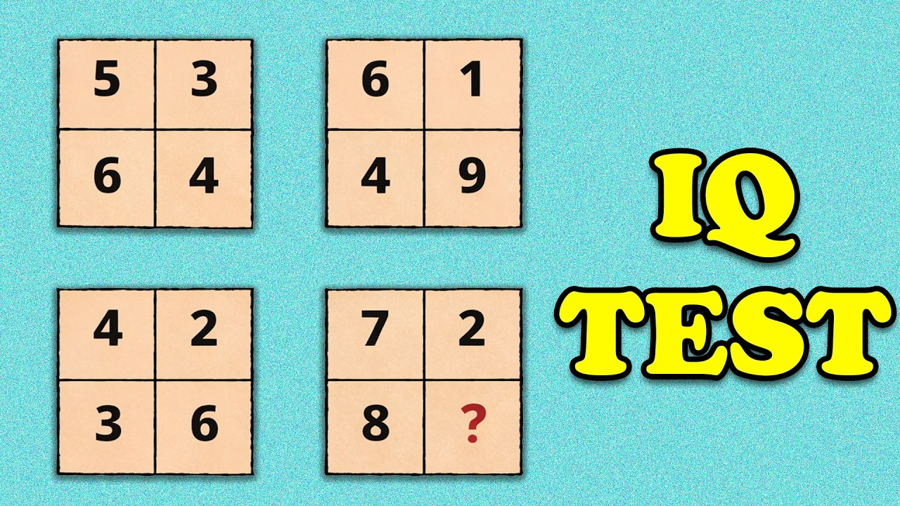 Тест на IQ: Найдите закономерность, прежде чем смотреть ответ.