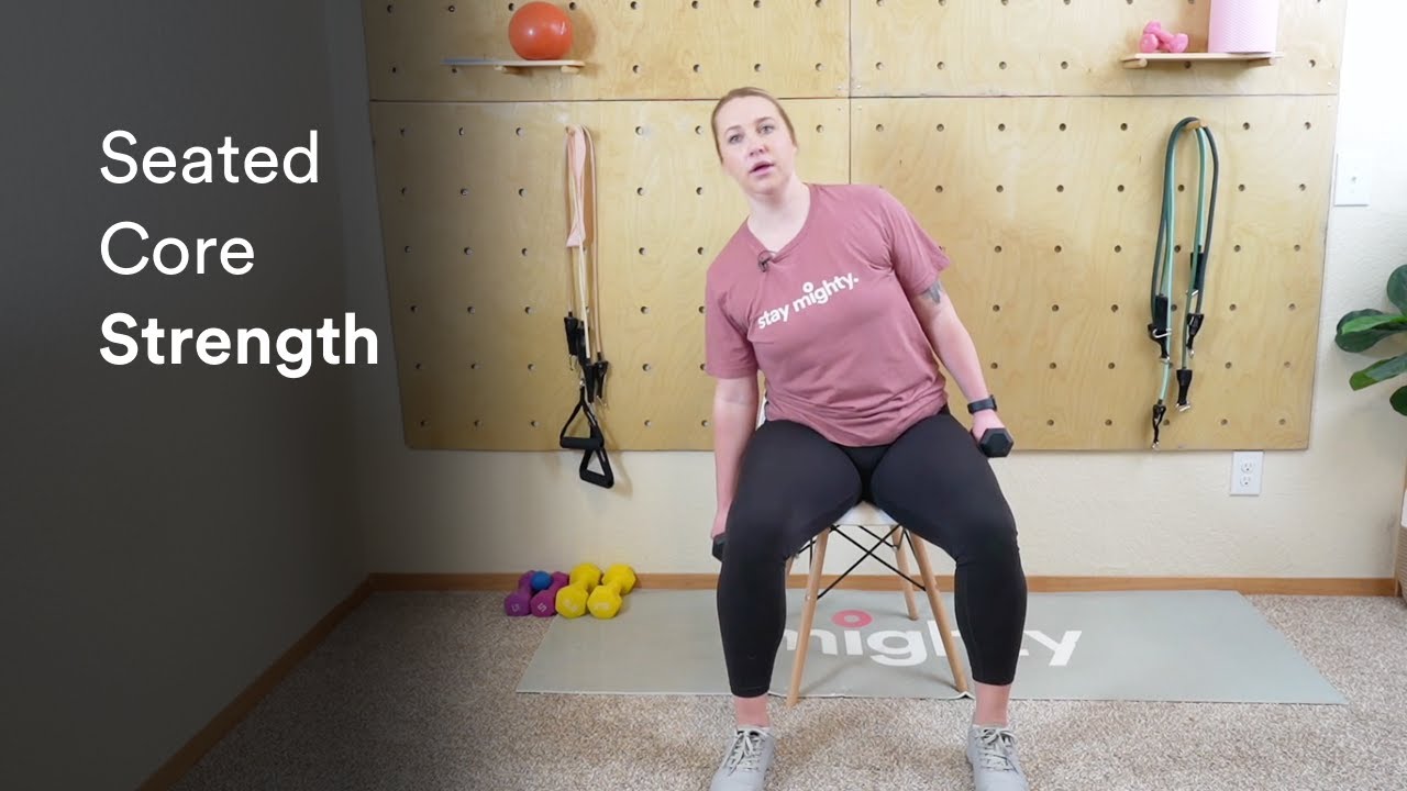 20 Min Total Core Strengthening Seated Workout
