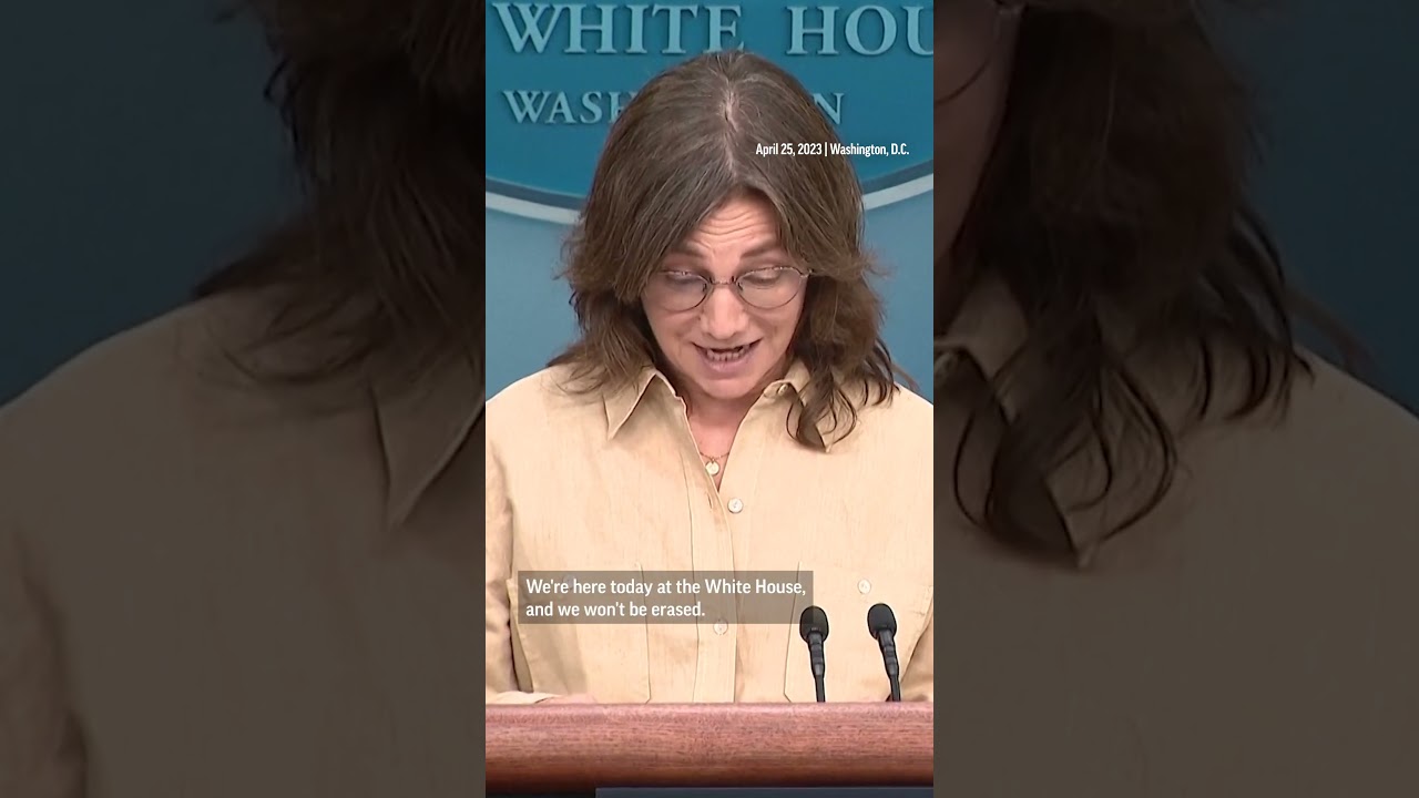 &ldquo;The L Word&rdquo; creator Ilene Chaiken calls out anti-LGBTQ+ laws while at the White House. #shorts