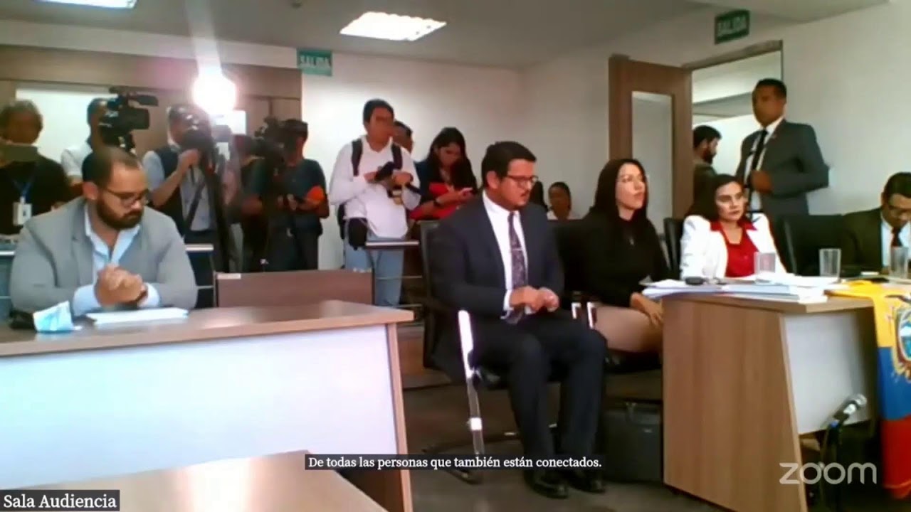 En Vivo: Audiencia de acción de protección solicitada por la vicepresidenta, Verónica Abad