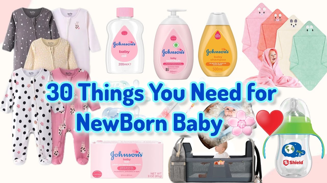 30 Things You Need for NewBorn Baby, NewBorn Baby Shopping List 🛍 @Dubailifestylewithmaira