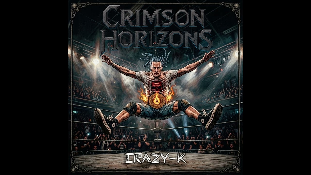 Crazy K - Crimson Horizons | High Flying Wrestling Metal Anthem