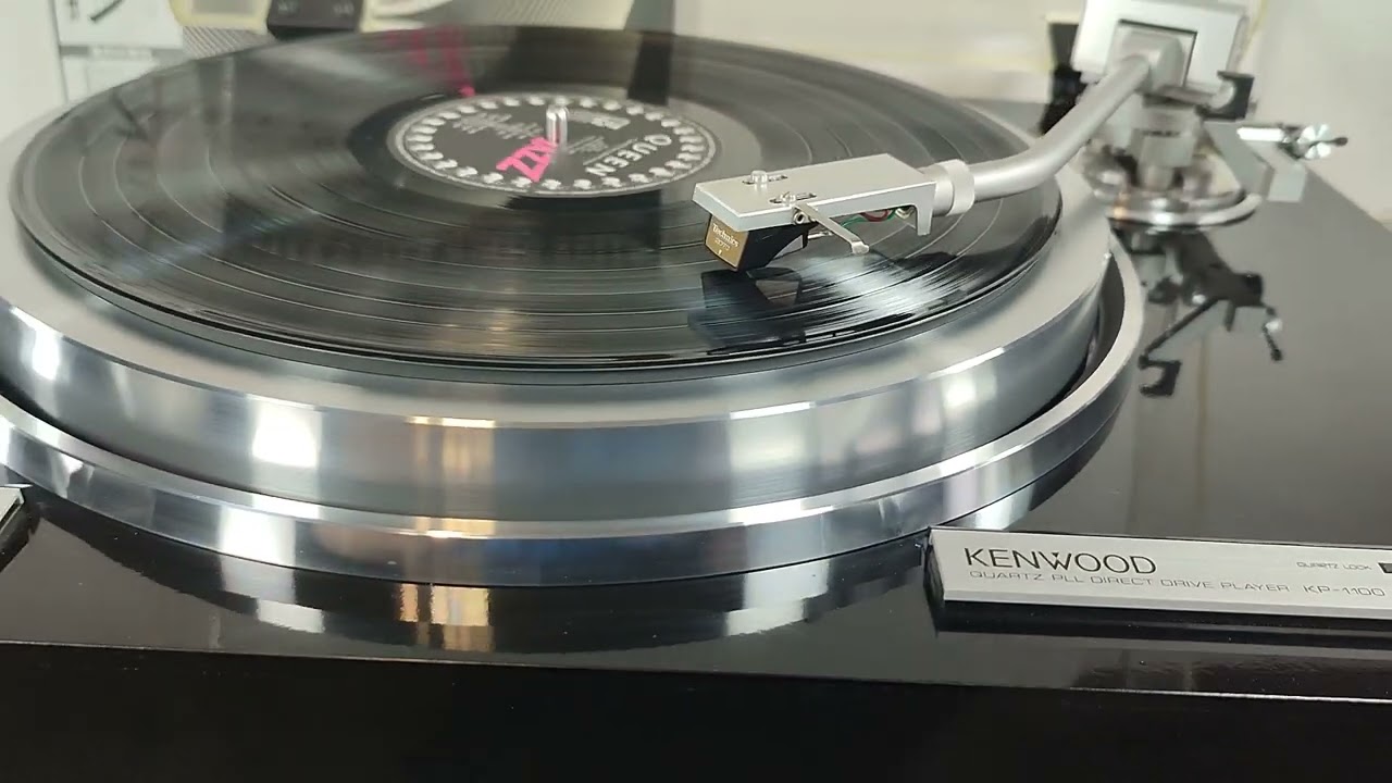Проигрыватель винила Kenwood KP-1100. Made in Japan.ТЕСТ.