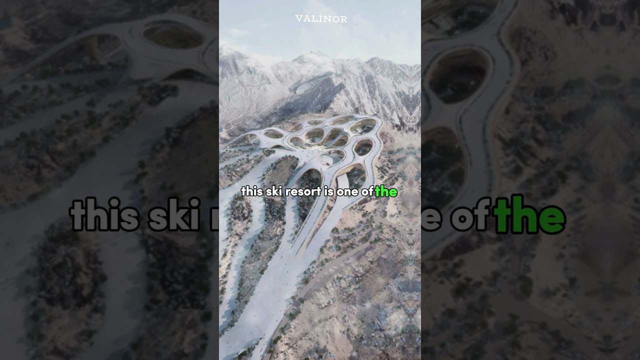 SKI RESORT IN THE MIDDLE OF THE DESERT: SAUDI ARABIA!