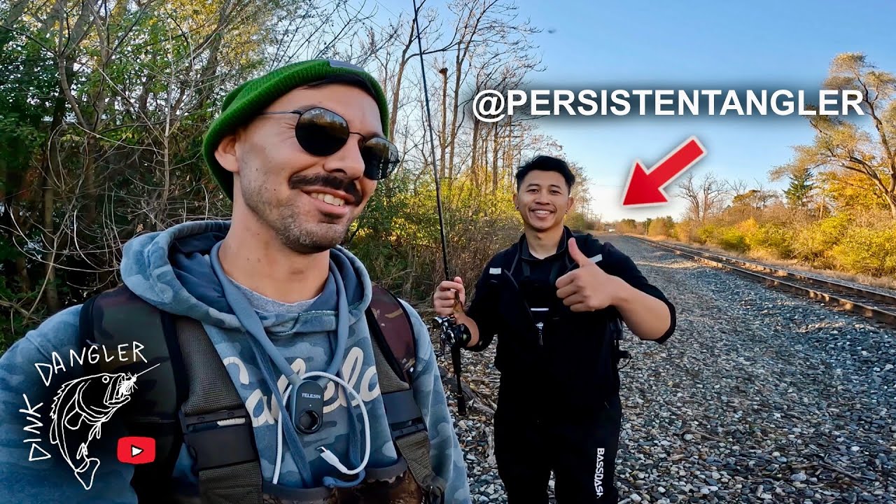 Late Fall Urban River Jig Fishing with PersistentAngler