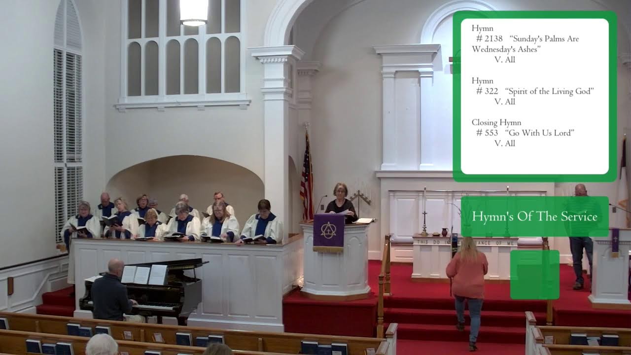 OGPC Worship Service of Ash Wednesday, February 18th
