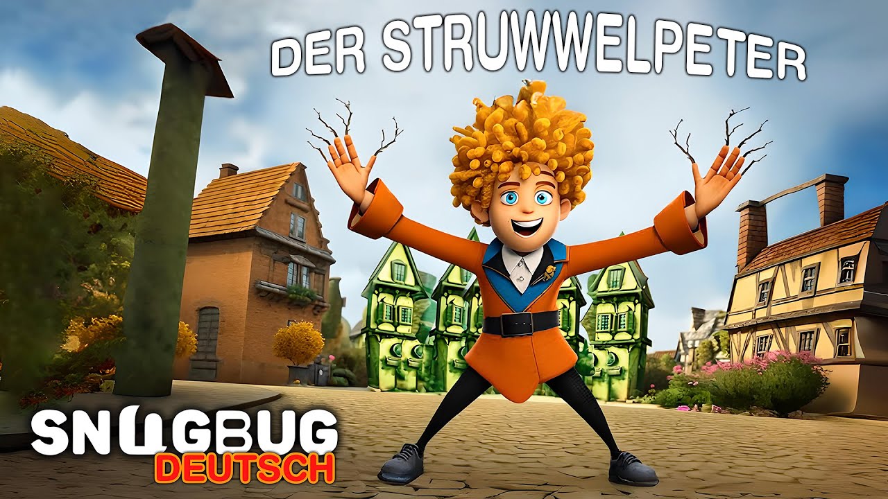 Der Struwwelpeter🙋🏼&zwj;♂️Kindergeschichten 📚 und Deutsche M&auml;rchen | SnugBug Deutsch