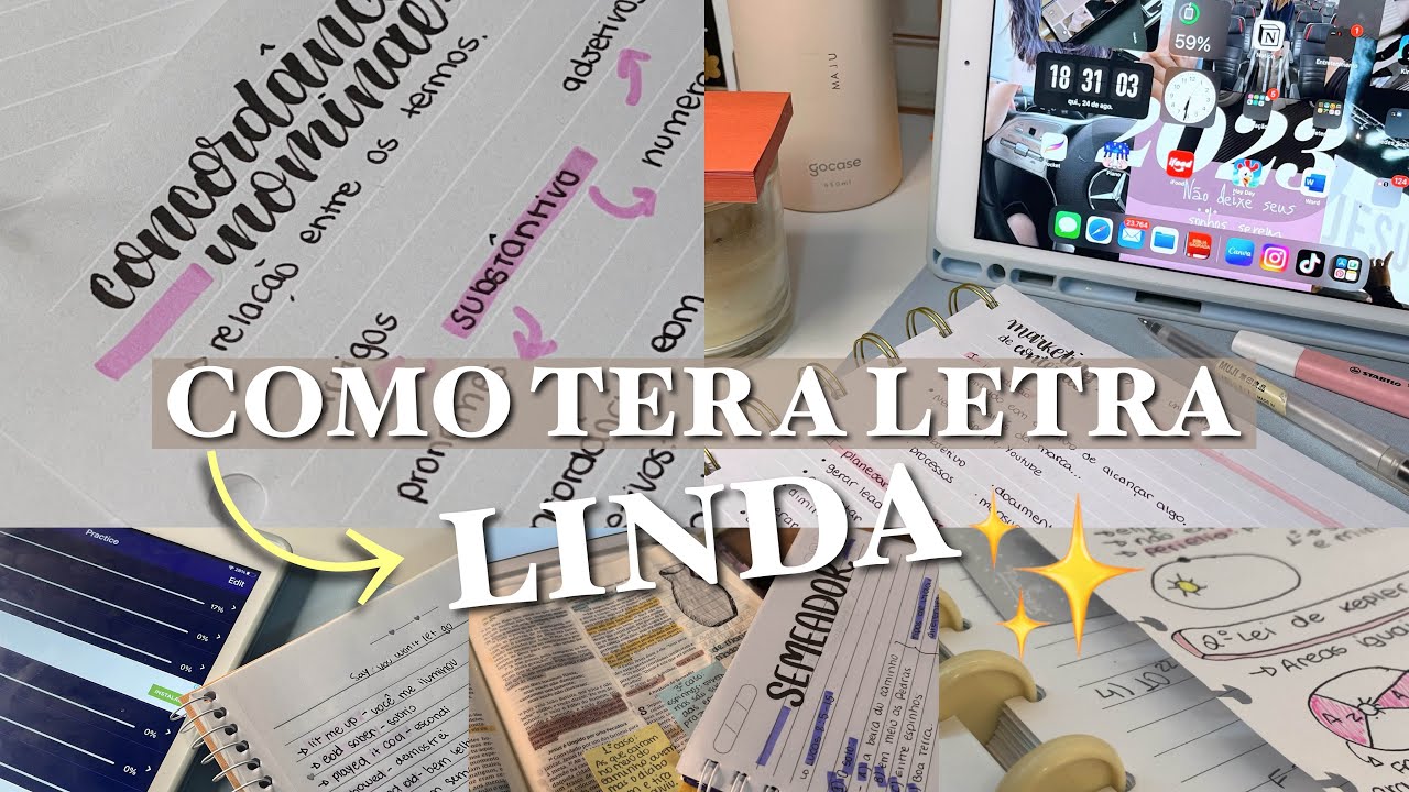 COMO TER A LETRA LINDA EM 3 PASSOS RAPIDOS