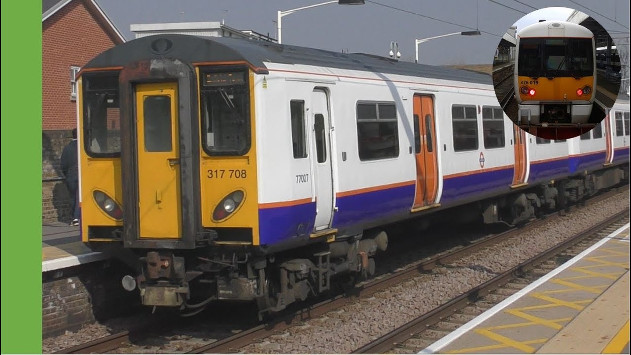 Trains at London Fields