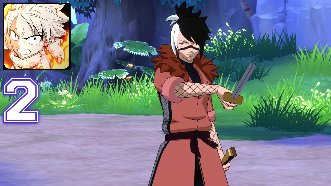 FAIRY TAIL: Fierce Fight Gameplay Walkthrough Part 2 (android,ios) Banduk Wala Game - Bandook 3D