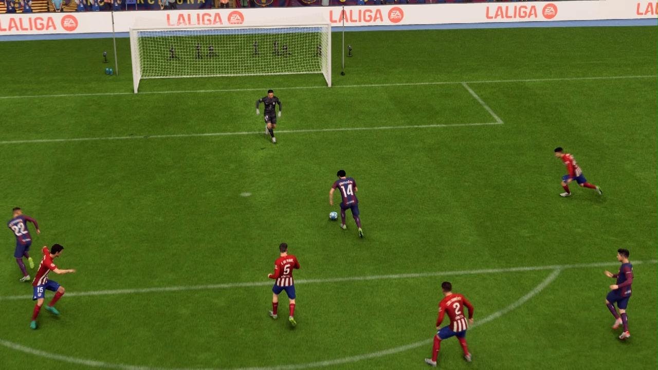 EA SPORTS FC 24 Barcelona vs Atletico Madrid insane Banger Raphina