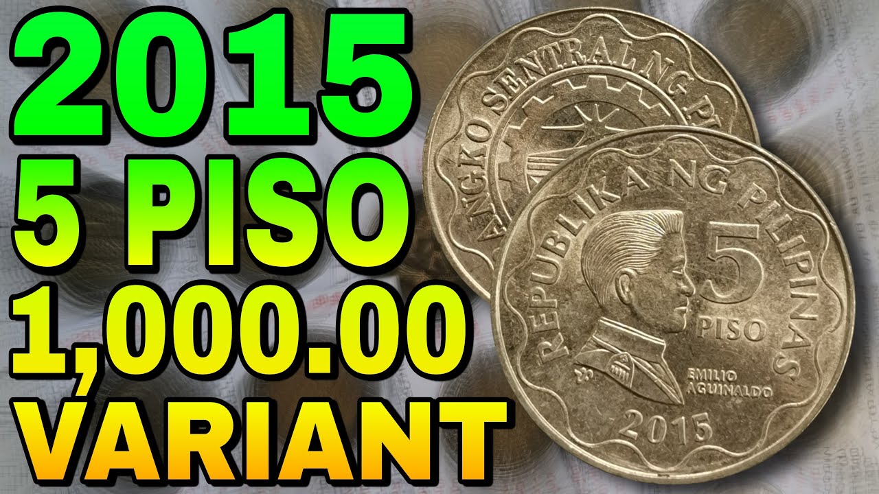 2015 5 PISO BSP SERIES | RARE VARIANT NICKEL BRASS | POSIBLENG LALAGPAS PA SA 1K | KAALAMAN