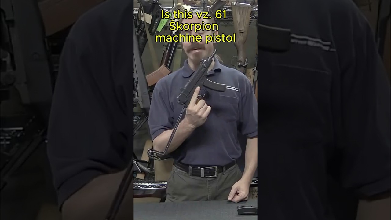 Czech vz61 Skorpion: History and Mechanics