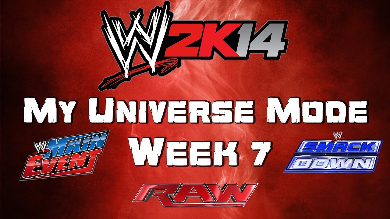 WWE 2k14 - My Universe Mode - Rematches!  - Week 7 (1080p Full HD)