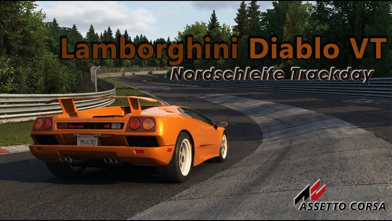 Diablo VT. Vintage Soul. Modern Simulation  #AssettoCorsa #LamborghiniDiabloVT #ClassicSupercars