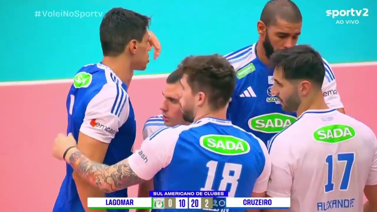SADA CRUZEIRO x LAGOMAR: 10 MINUTOS FINAIS | SULAMERICANO DE VÔLEI MASCULINO