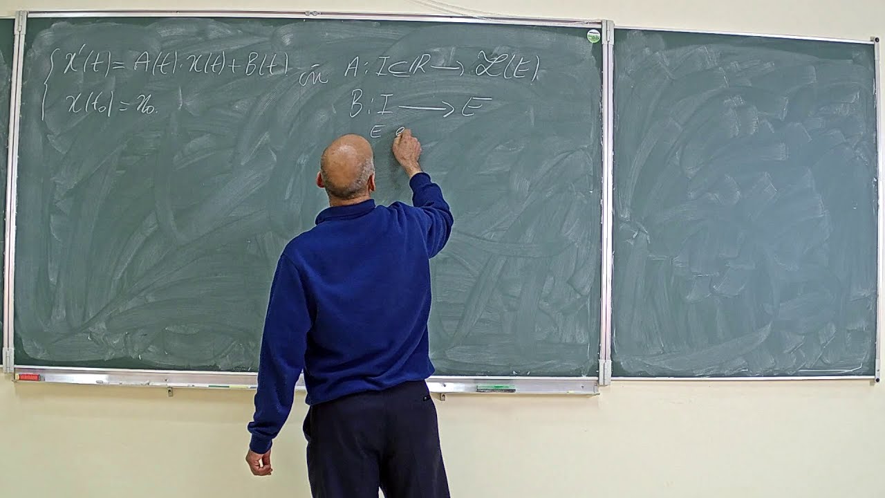 Calcul différentiel, Equations différentielles, Problème de Cauchy (FSO, 1)