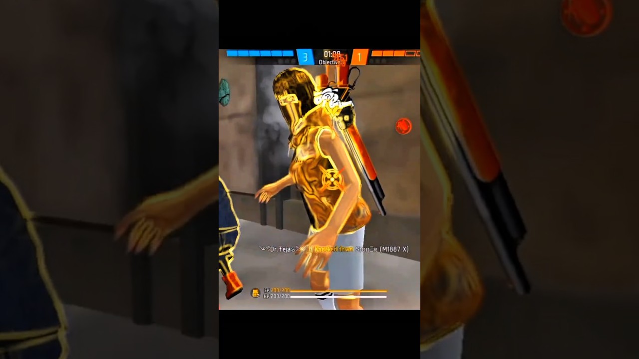 M1887 Headshot Phonk edit in free fire #trending