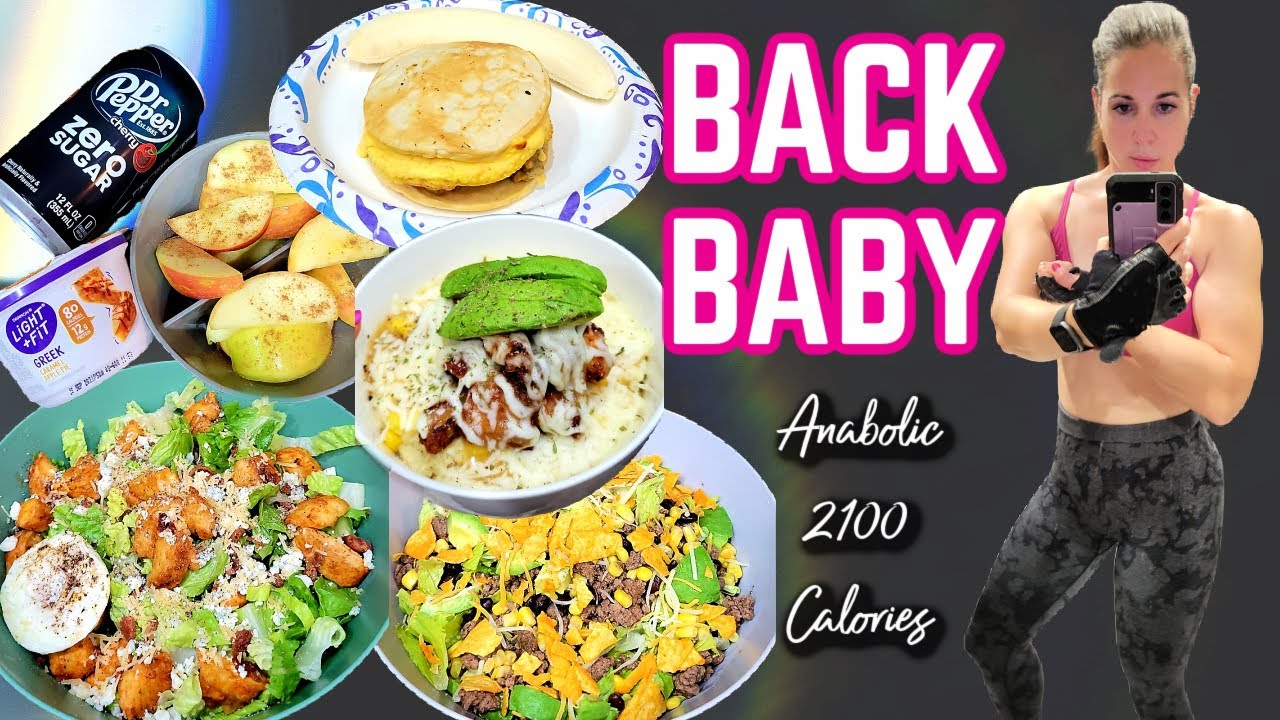FULL WEEK OF EATING 2100 CALORIES| | LOW CALORIE HIGH PROTEIN MEALS | NICOLE BURGESS ANABOLIC DIET