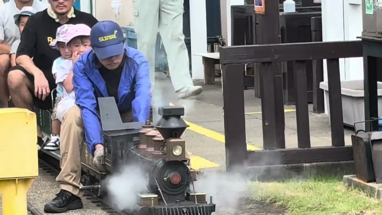 新宿交通公園ミニ鉄道ミニSL弁慶号Part15