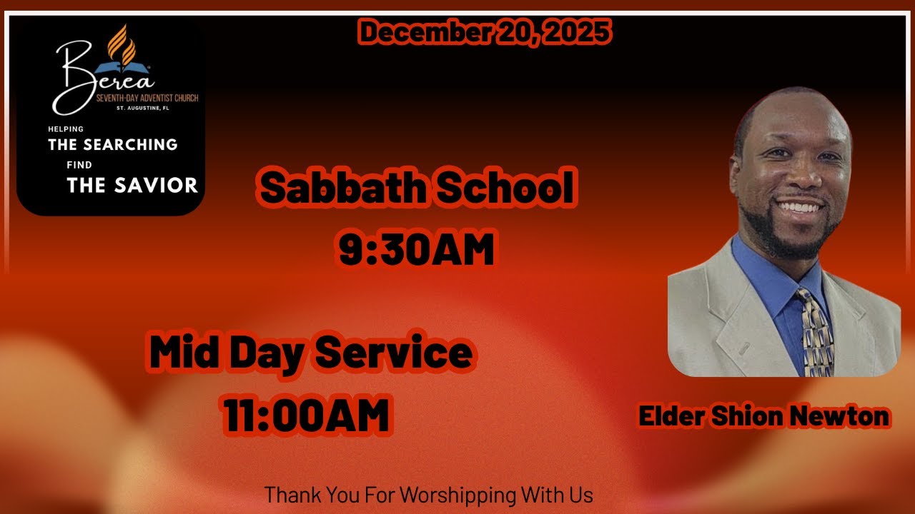 Berea SDA Church December 20 2025