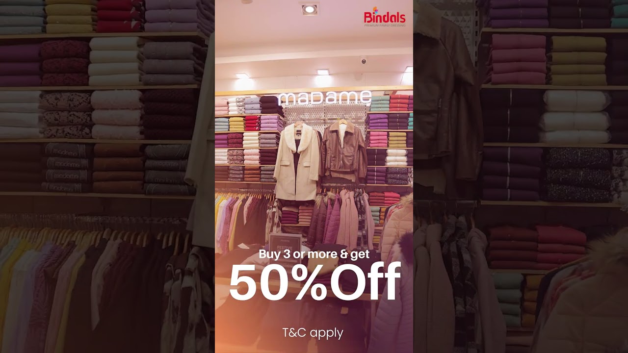 Madame Brand Sale at Bindals | Big Discounts on Stylish Fashion