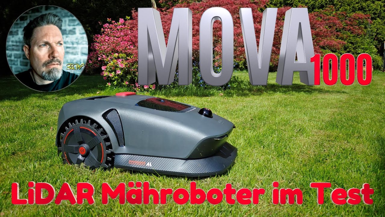 Mova 1000: Lidar Mähroboter im Test