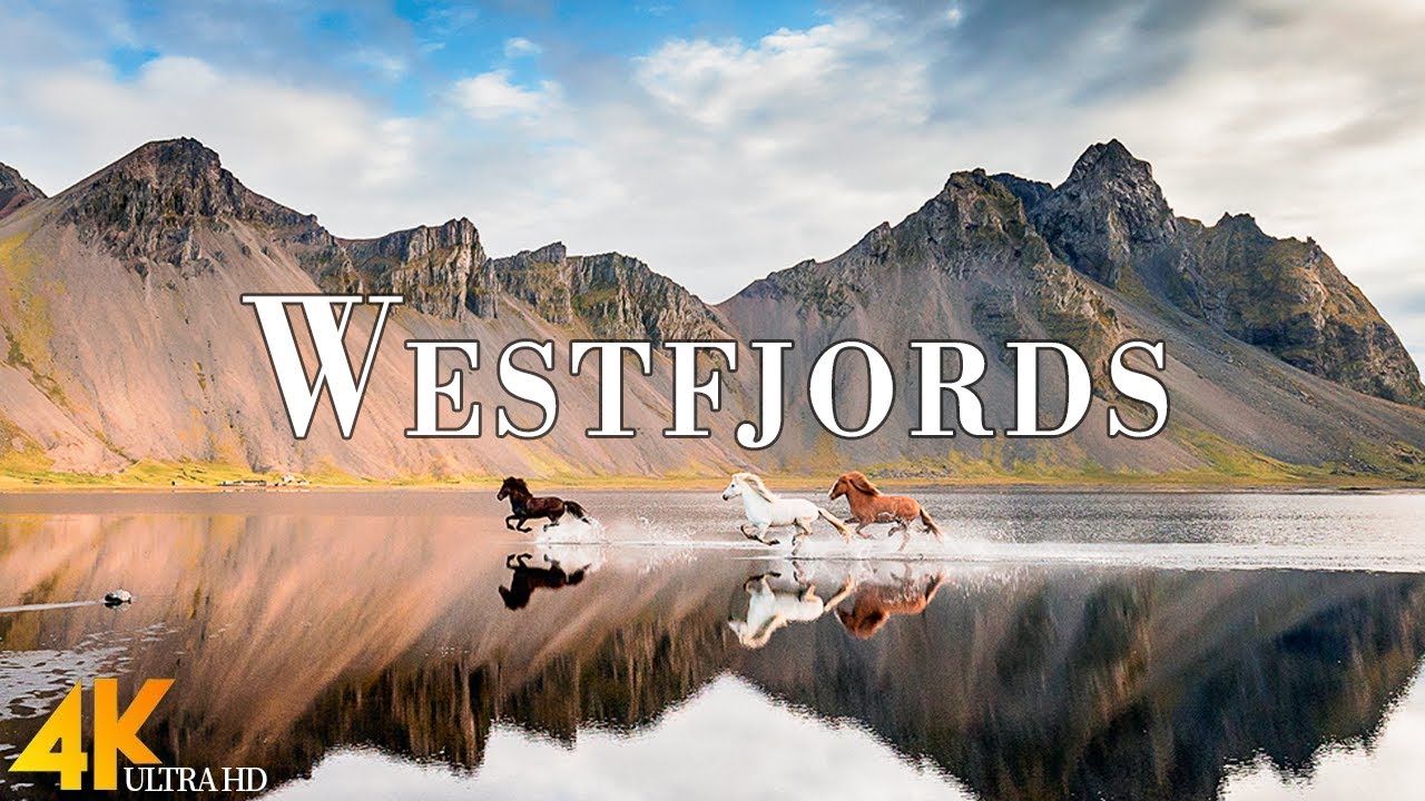 Westfjords Iceland 4k Ultra HD &bull; Stunning Footage, Scenic Relaxation Film with Calming Music.