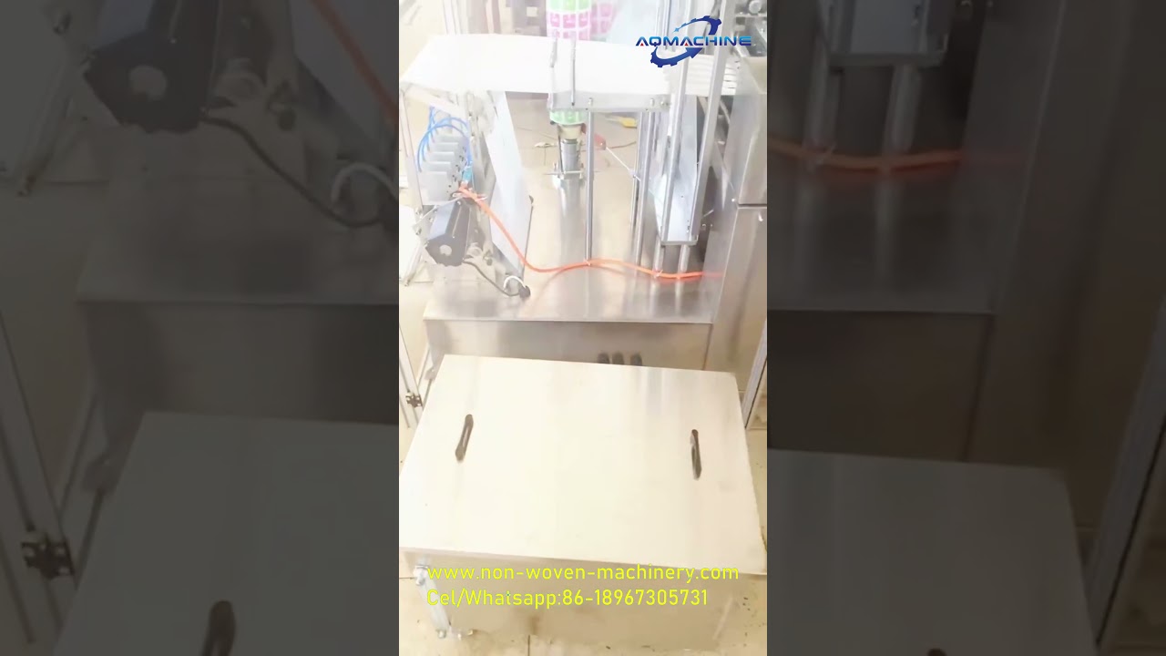Alcohol Pads/Swabs Machine| Alcohol Pads/Swabs Making And Packing Machine#shorts #alcoholpadsmachine
