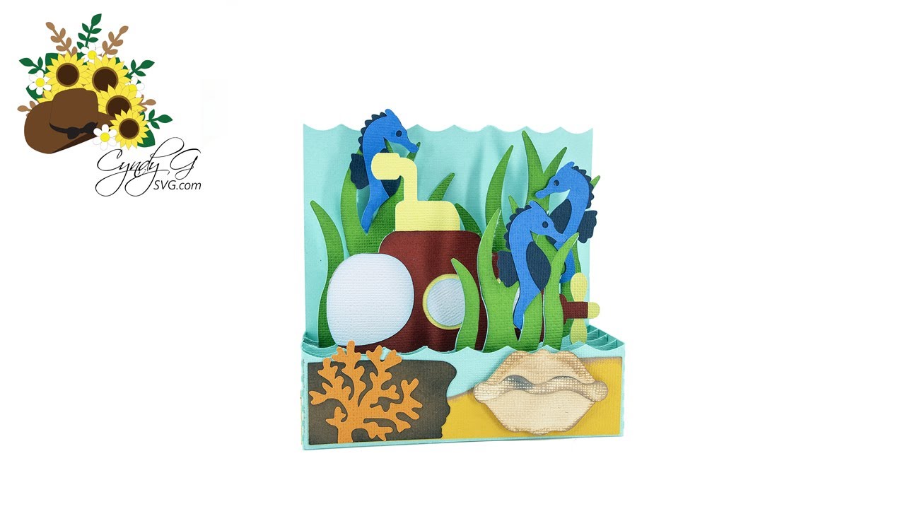 Submarine Box Card SVG Assembly Tutorial