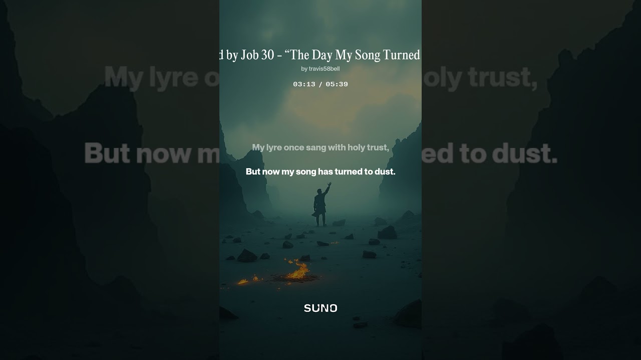 Inspired by Job 30 - “The Day My Song Turned to Dust” - #metal #electronic #experimental #hardrock