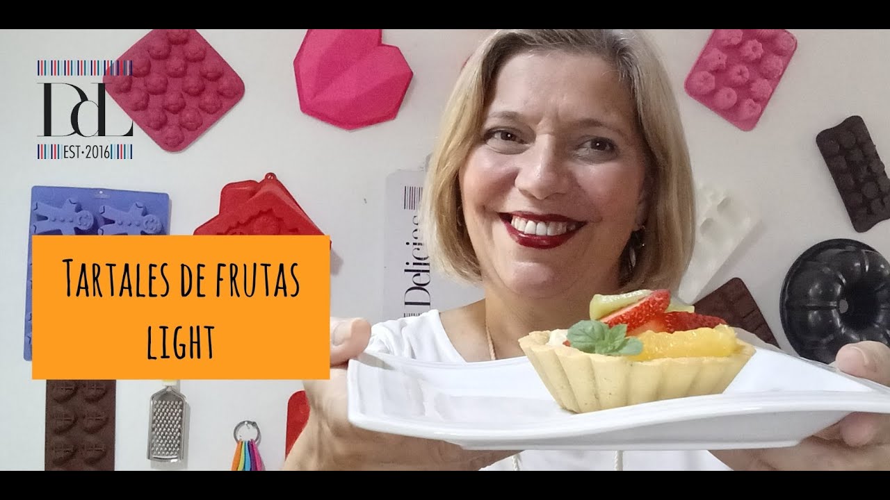 Tartaletas de frutas sin gluten ni azúcar