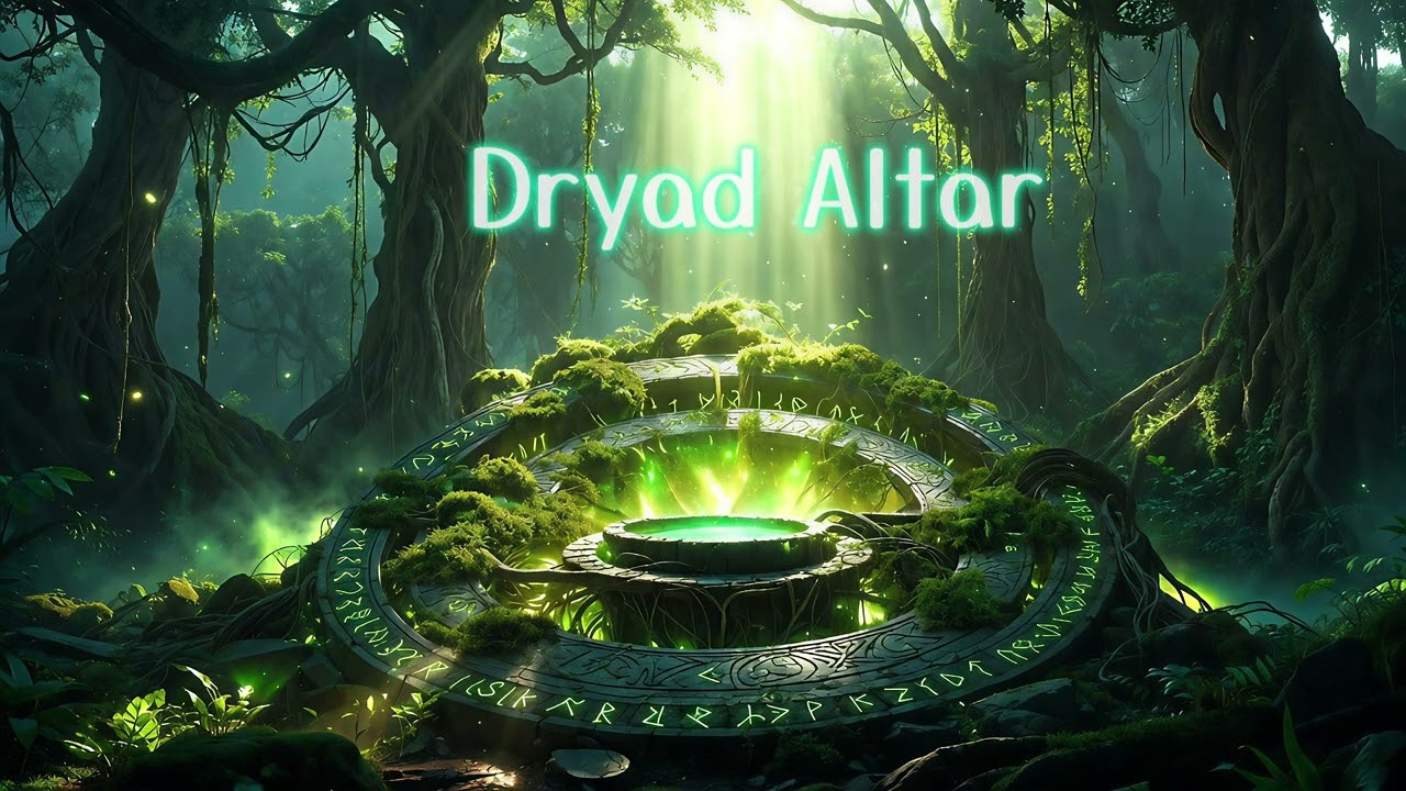 Dryad Altar. Ancient Forest Ritual Music for Meditation