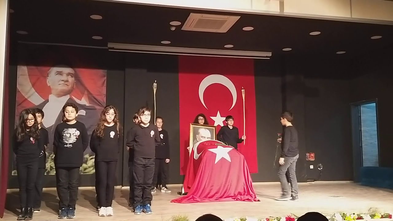 10 KASIM ATATÜRK'Ü ANMA ETKİNLİĞİ - ATA'YA AĞIT #10kasım #Atatürk #Anma #ilkokul