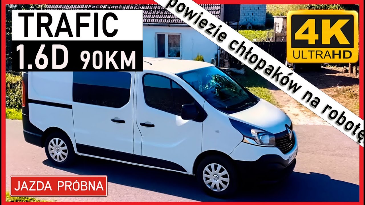 Renault TRAFIC VIVARO 1.6 90KM (2015) 6 osobowy ! 94tyś km - Jazda Pr&oacute;bna