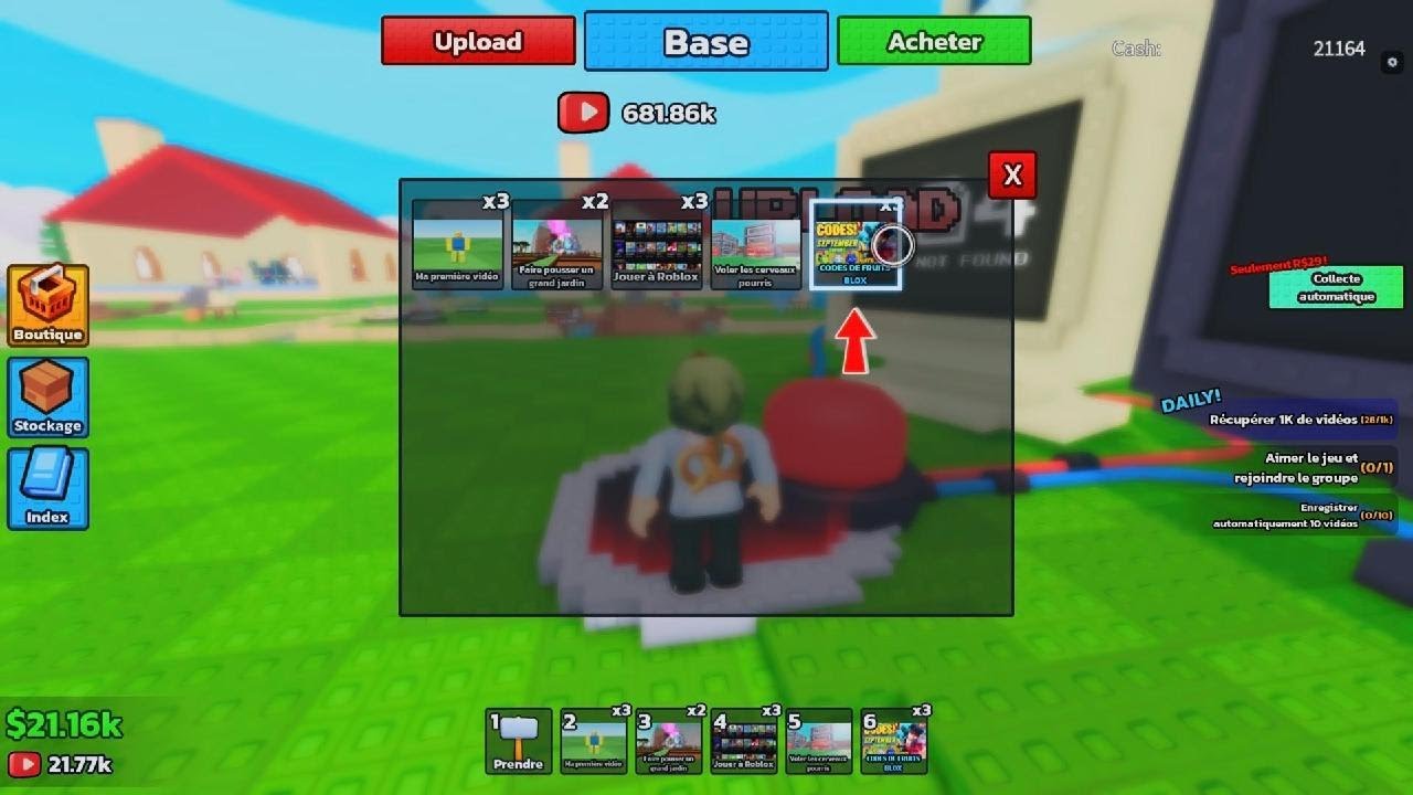Roblox mais je suis un Youtuber (ses pas comme si j'étais un )