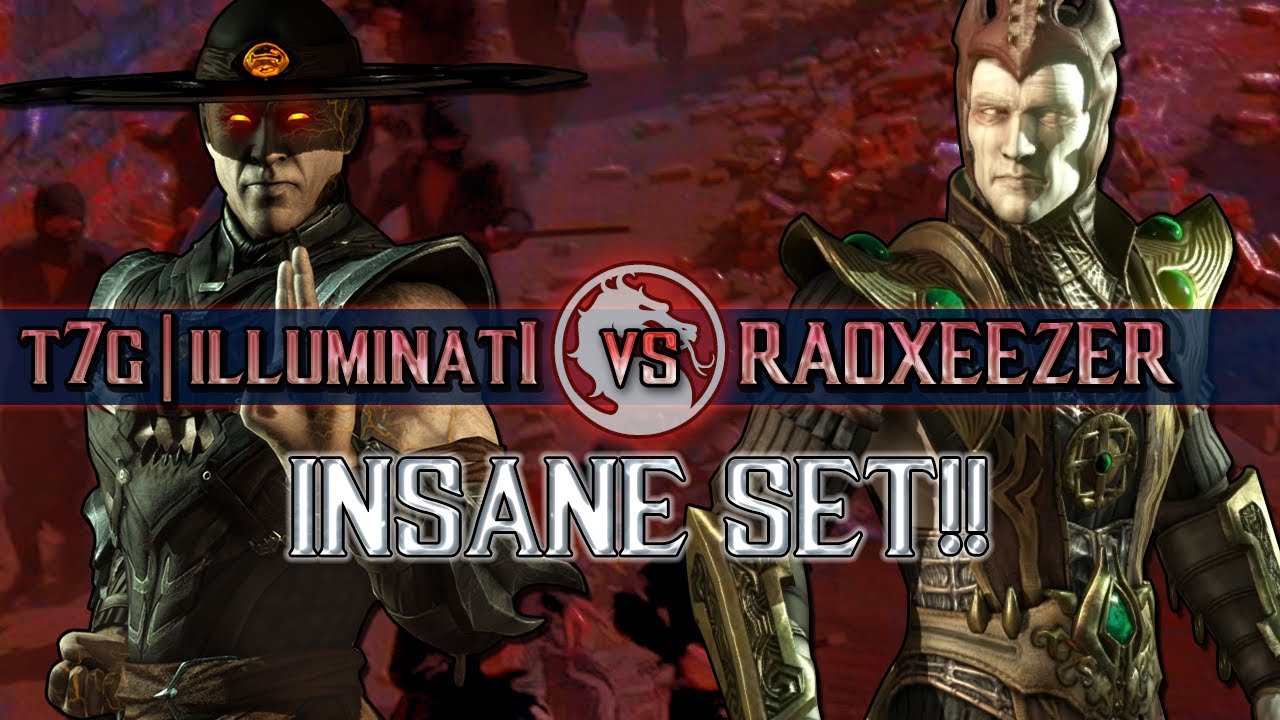 Mortal Kombat X: T7G| Illuminati vs Raoxeezer FT5 (INSANE SET!)