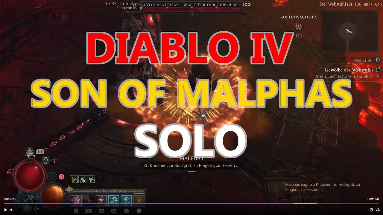 Diablo IV - Son of Malphas | Barb | Solo